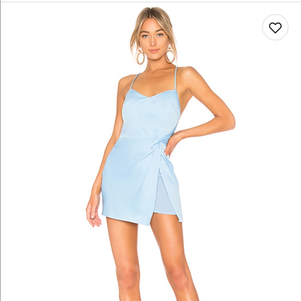 NBD French Blue Venice BLVD Dress